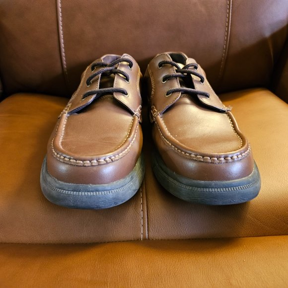 Hush Puppies "Gus" in FULL-GRAIN leather, VGUC, hard to find size - Picture 14 of 16